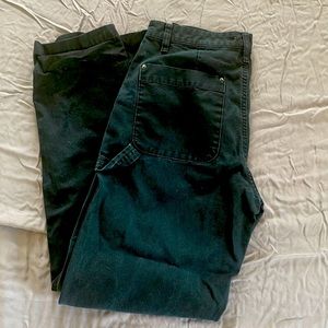 Aritzia TNA Ullswater Carpenter Pant size 4, black